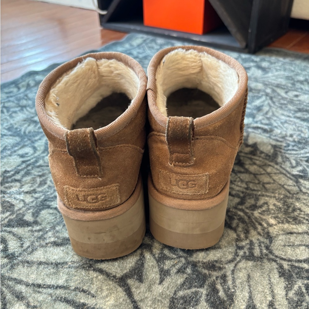 Chestnut Ugg Mini Platform - image 6